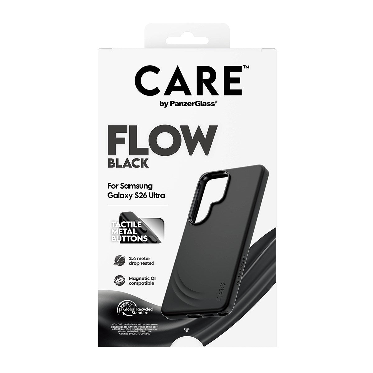 CARE™ by PanzerGlass® Flow Case Sort m. Qi Samsung Galaxy S26 Ultra
